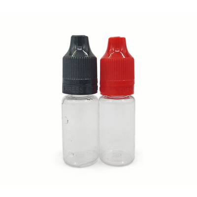 10ml/0.34oz زجاجات قطرات بلاستيكية من البيت يمكن ضغطها