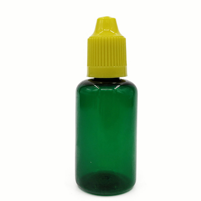 30 مل زجاجات قطرات بلاستيكية قابلة للضغط زجاجات قطرات سائل العين مع غطاء ضد التسرب بلاستيكي