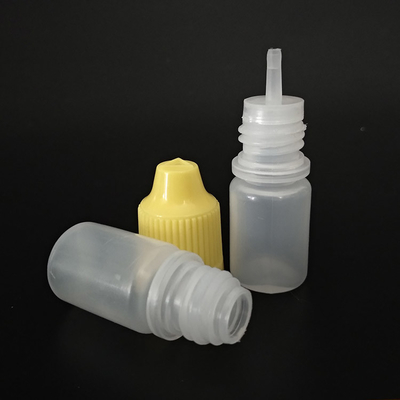 زجاجات قطرات بلاستيكية مسطحة السطح 10ml 15ml 20ml 30ml 40ml 50ml 60ml 70ml 100ml 120ml