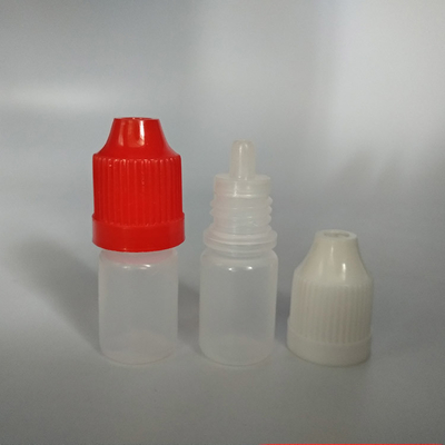 زجاجات قطرات بلاستيكية مسطحة السطح 10ml 15ml 20ml 30ml 40ml 50ml 60ml 70ml 100ml 120ml
