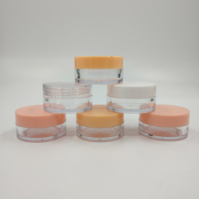 زجاجة مستحضرات التجميل البلاستيكية المخصصة 10ml 15ml 30ml 60ml 80ml 100ml 120ml 150ml سطح ناعم