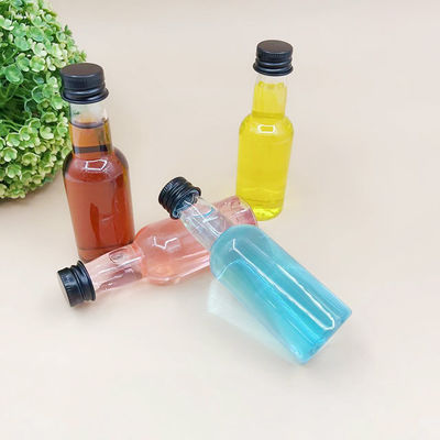 زجاجات عصير صغيرة فريدة من نوعها على شكل زجاجات عصير صغيرة بمقبض شفاف
