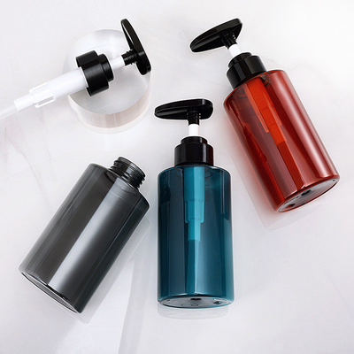 طباعة الشاشة زجاجات مستحضر البلاستيك مع إغلاق فوق مقفل وغطاء UV electroplated