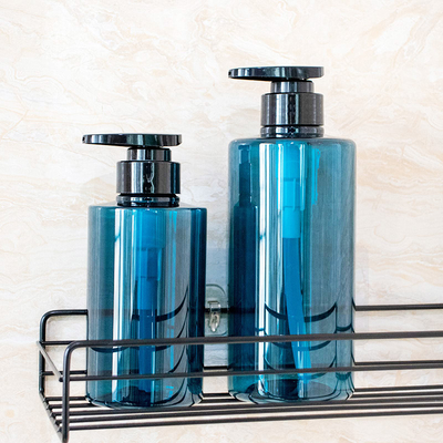 طباعة الشاشة زجاجات مستحضر البلاستيك مع إغلاق فوق مقفل وغطاء UV electroplated