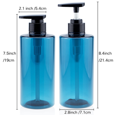طباعة الشاشة زجاجات مستحضر البلاستيك مع إغلاق فوق مقفل وغطاء UV electroplated