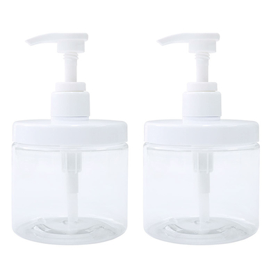 مادة غطاء البلاستيك UV Electroplated Flip-top Closure زجاجات اللوشن البلاستيكية مع جسم PET