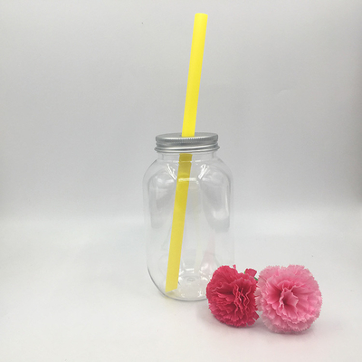 زجاجات الشاي الحليبية المعزولة ضد التسرب مع مقبض التصميم الحديث 120ml-500ml سعة لون واضح