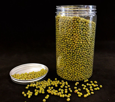 تخصيص 30g 50g بطاقة PET التعبئة التجميلية البلاستيكية الحاوية الفارغة الكريم الأسود الجرة مع أغطية بلاستيكية