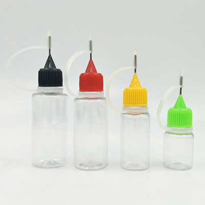 زجاجي ناعم قنينة زجاجية 10ml-120ml شفافة سوداء