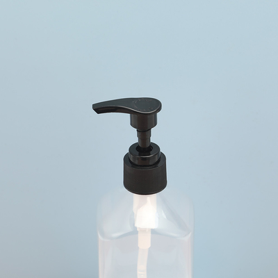 سعة الزجاجة 250 مل زجاجات مستحضر بلاستيكي واضحة مع مواد غطاء بلاستيكي UV electroplated