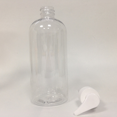 قنينة مضخة PETG 20/410 المواصفات لشمبو مستحضرات التجميل - تصميم شعار قابلة للتخصيص