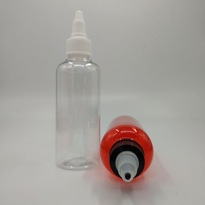 زجاجات بلاستيكية صافية في 15ml-100ml سعة لختم مخصص