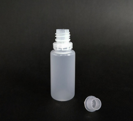 زجاجات قطرات شفافة سوداء مخصصة 10ml-120ml سطح ناعم للتخزين السائل