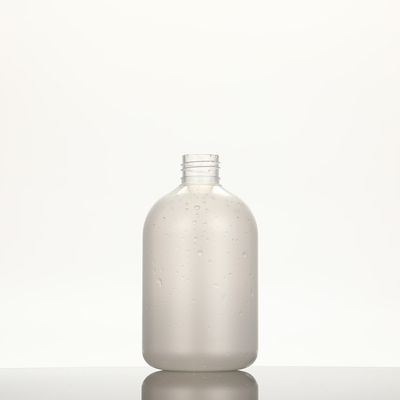 24/410ml زجاجة بي تي إيه مستديرة صديقة للبيئة مع غطاء مضخة زجاجة بلاستيكية واضحة قابلة لإعادة التدوير