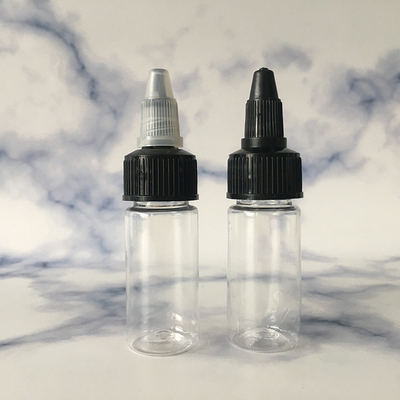 خصيص 30ml-100ml البلاستيك المسمار أعلى الجيرات مع لوحة الملصق