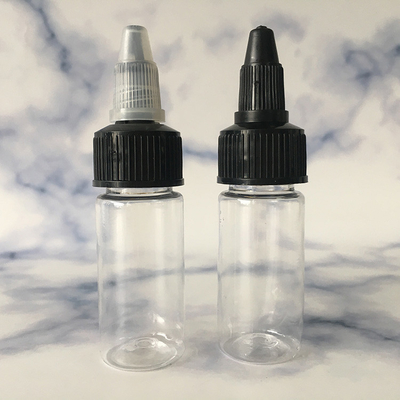 خصيص 30ml-100ml البلاستيك المسمار أعلى الجيرات مع لوحة الملصق