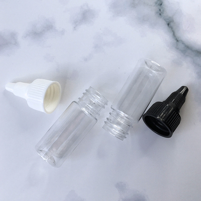 خصيص 30ml-100ml البلاستيك المسمار أعلى الجيرات مع لوحة الملصق