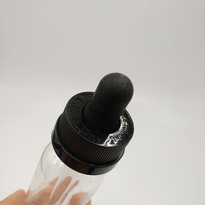 الزجاج الأسود الواضح زجاجة قطرة سائل مع 5ml 10ml 15ml 20ml 30ml 50ml 100ml سعة