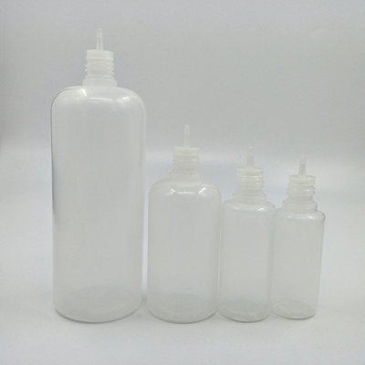 10ml-120ml الزجاج الأسود الشفاف زجاجات قطرات مع غطاء المسمار