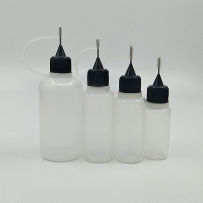 10ml-120ml الزجاج الأسود الشفاف زجاجات قطرات مع غطاء المسمار