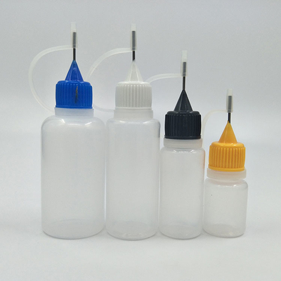 10ml-120ml الزجاج الأسود الشفاف زجاجات قطرات مع غطاء المسمار