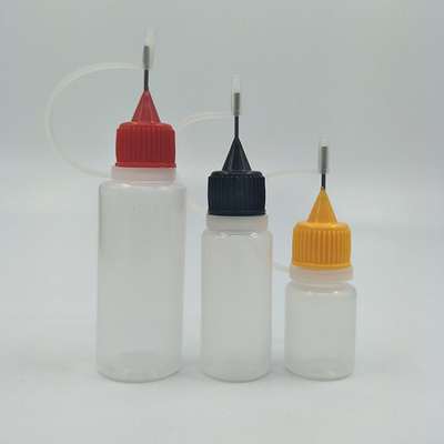 10ml-120ml الزجاج الأسود الشفاف زجاجات قطرات مع غطاء المسمار