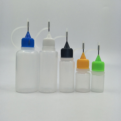 10ml-120ml الزجاج الأسود الشفاف زجاجات قطرات مع غطاء المسمار