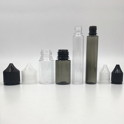 زجاجة مائية مستديرة شفافة 10 مل لتعبئة عصير الـ Vape
