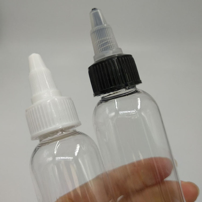 طراز الختم المخصص زجاجات بلاستيكية صغيرة مقبض عليها 15 مل 30 مل