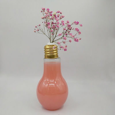 مصباح صلب كأس بلاستيكية مصباح مشروبات الحيوانات الأليفة عصير الحليب