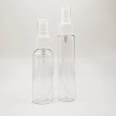 زجاجة رش البلاستيكي اللطيفة 10ml 15ml 30ml 50ml 60m 70ml 100ml 200ml 500ml شفافة وسهلة السفر