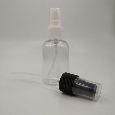 زجاجة رش البلاستيكية الشفافة لـ PET لسطحات ناعمة سعة 10ml 15ml 30ml 50ml 60m 70ml 100ml 200ml 500ml