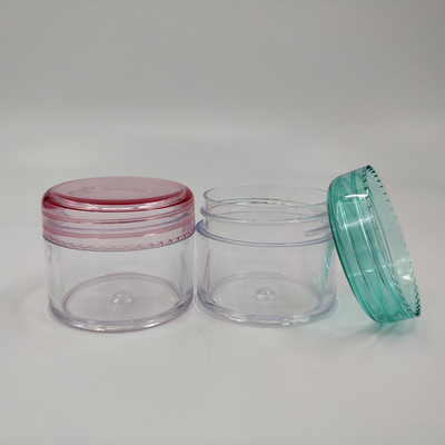 عبوة بلاستيكية مسطحة السطح التجميلي في سعة 10ml 15ml 30ml 60ml 80ml 100ml 120ml 150ml لجمع مستحضرات التجميل