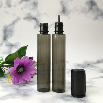 شعار مخصص E سائل زجاجة طباعة الشاشة الأحجام المختلفة 10ml 15ml 30ml 60ml 80ml 100ml