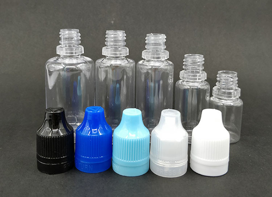 زجاجة E سائل لسائل E 10ml 15ml 30ml 60ml 80ml 100ml طباعة حسب الألوان