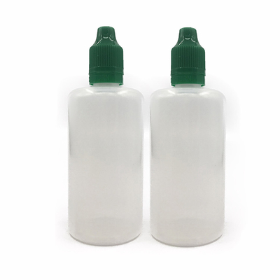 السوائل الزجاجات الصغيرة الشفافة 10ml 15ml 30ml 60ml 80ml 100ml