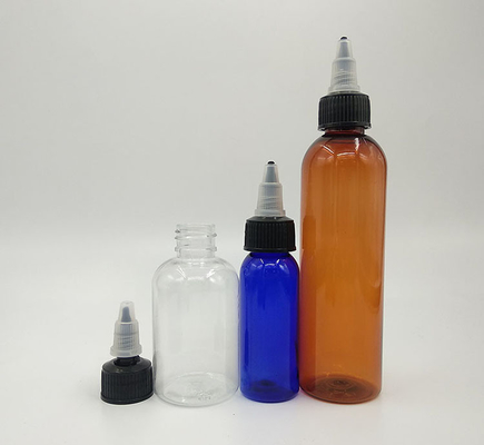 زجاجات مستديرة متعددة الاستخدامات لسائل 10ml 15ml 30ml 60ml 80ml 100ml سعة
