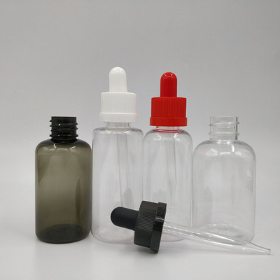 حاويات خزان بلاستيكية ذات غطاء مسدس سعة عالية 10ml 15ml 20ml 30ml 40ml 50ml 60ml 70ml 100ml 120ml