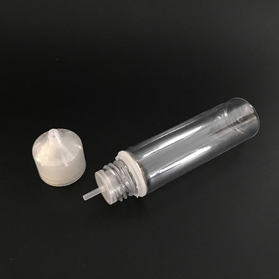 60 مل زجاجة سائل شفافة E شكل مستدير لتغليف عصير الـ Vape