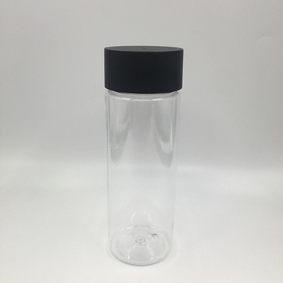 خالية من BPA 0.5 كيلوغرام زجاجة عصير أسطوانة واضحة مع غطاء لأعمال العصير