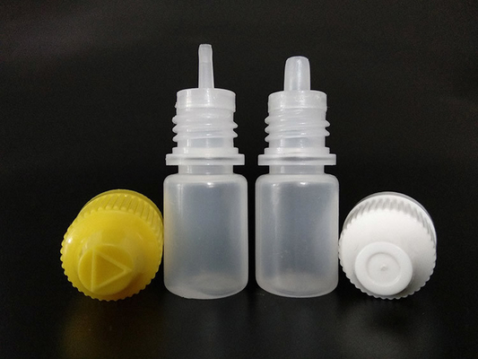 زجاجات قطرات بلاستيكية سائلة 10ml 15ml 20ml 30ml 40ml 50ml 60ml 70ml 100ml 120ml سعة مع غطاء المسمار