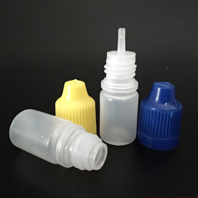 زجاجات قطرات بلاستيكية سائلة 10ml 15ml 20ml 30ml 40ml 50ml 60ml 70ml 100ml 120ml سعة مع غطاء المسمار