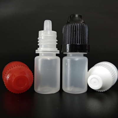 زجاجات قطرات بلاستيكية سائلة 10ml 15ml 20ml 30ml 40ml 50ml 60ml 70ml 100ml 120ml سعة مع غطاء المسمار