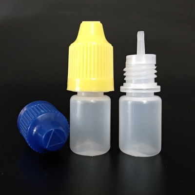 زجاجات قطرات بلاستيكية سائلة 10ml 15ml 20ml 30ml 40ml 50ml 60ml 70ml 100ml 120ml سعة مع غطاء المسمار