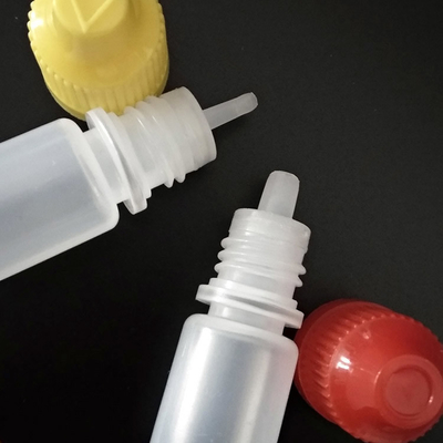 زجاجات قطرات بلاستيكية سائلة 10ml 15ml 20ml 30ml 40ml 50ml 60ml 70ml 100ml 120ml سعة مع غطاء المسمار
