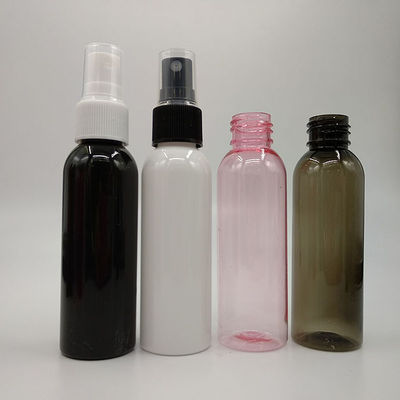زجاجة رش البلاستيكية الشفافة 10ml 15ml 30ml 50ml 60m 70ml 100ml 200ml 500ml دائمة وشفافة