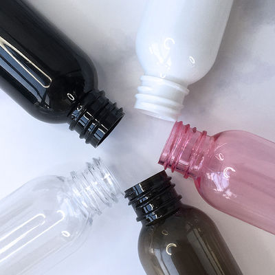 زجاجة رش البلاستيكية الشفافة 10ml 15ml 30ml 50ml 60m 70ml 100ml 200ml 500ml دائمة وشفافة