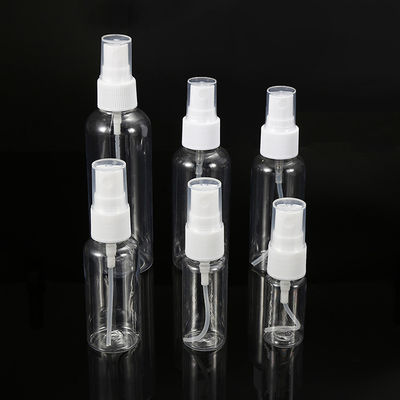 زجاجة رشاش PET قابلة لإعادة التعبئة يوميًا 10ml 15ml 30ml 50ml 60ml 70ml 100ml 200ml 500ml