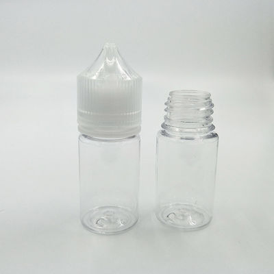 شعار مخصص E زجاجة سائل PET 10ml 15ml 30ml 60ml 80ml 100ml مع شعار مخصص