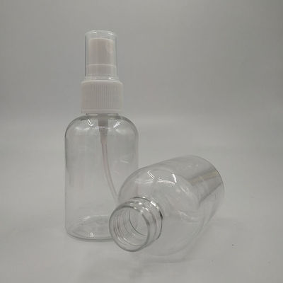 زجاجة رذاذ معقم اليدين مع شعار مخصص صديقة للبيئة قابلة لإعادة الملء من البلاستيك PET